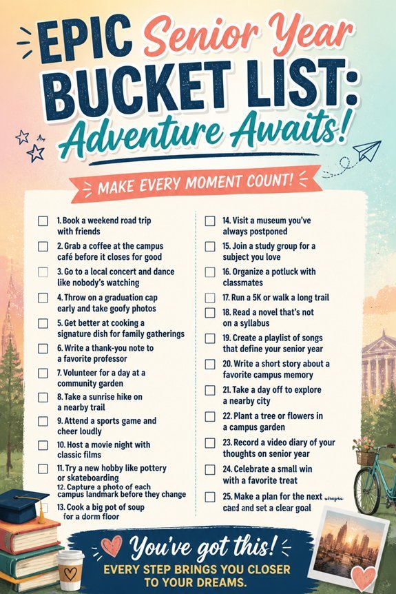 senior year fun goals