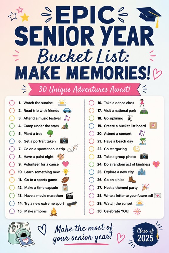 unique senior year experiences